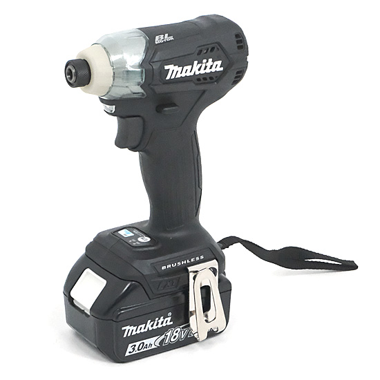 【新品】【新品(開封のみ)】 マキタ　充電式インパクトドライバー　TD155DRFXB　黒