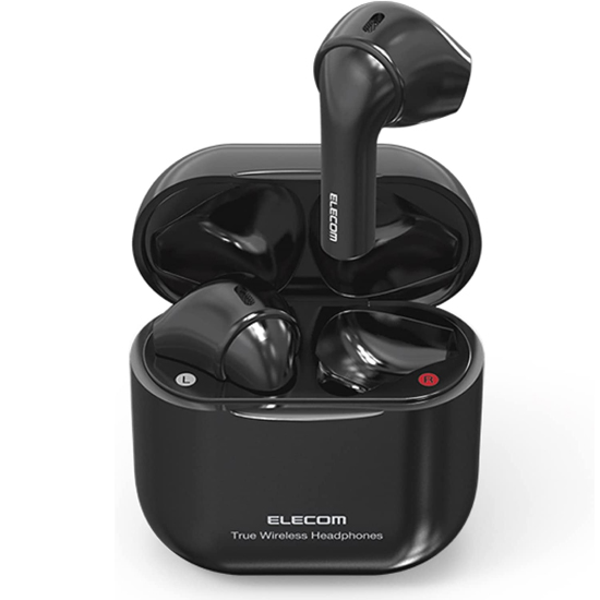 【新品】ELECOM　完全ワイヤレスBluetoothヘッドホン LBT-TWS11BK　ブラック