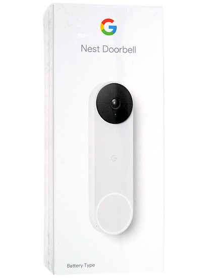 【新品】Google　スマート ドアベル バッテリー式 Google Nest Doorbell　GA01318-JP