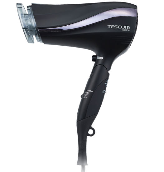 【新品】【新品(開封のみ・箱きず・やぶれ)】 テスコム　プロテクトイオン ヘアードライヤー SALON de TESCOM　TID2250-K　ブラック