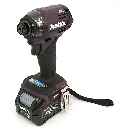 【新品】マキタ　充電式インパクトドライバー　TD002GDXAP　オーセンティックパープル