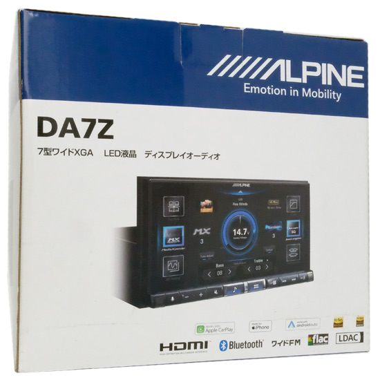 【新品】ALPINE　7型 ディスプレイオーディオ　DA7Z
