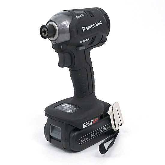 【新品】Panasonic　充電式インパクトドライバー EZ76A1LJ2F-B　黒