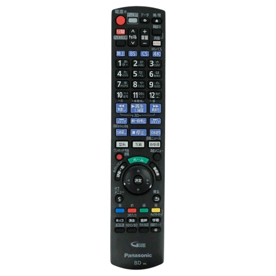【新品】Panasonic　ブルーレイディスクレコーダー用リモコン　N2QAYB001267