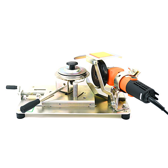 【新品】新興工業　笹刈刃専用研磨機 らくらくケンマ グラインダー付き　SK-320