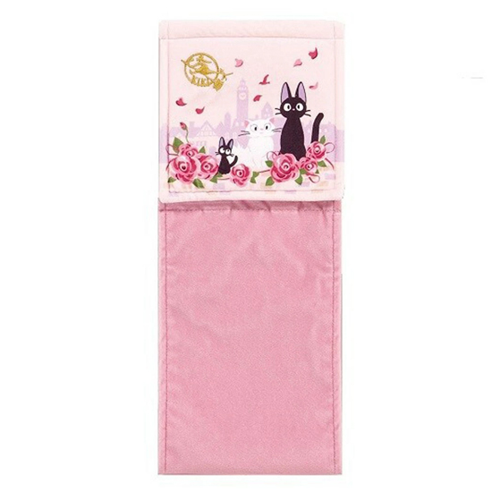 【新品】センコー　ペーパーホルダーカバー 魔女の宅急便 ジジとデート　66973　ピンク
