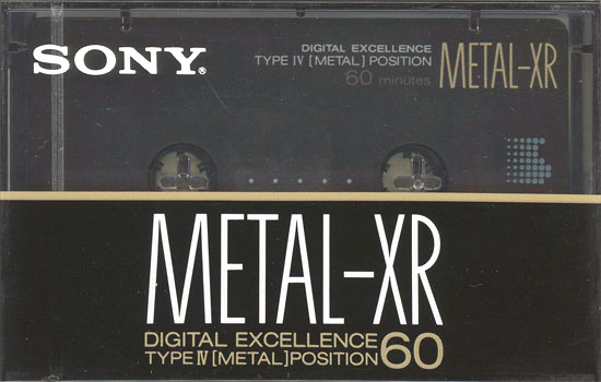【新品】SONY　カセットテープ メタルポジション METAL-XR 60　60分