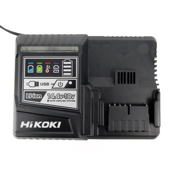 【新品】【新品訳あり(欠品あり)】 HiKOKI　急速充電器 スライド式リチウムイオン電池14.4V〜18V対応　UC18YDL　本体のみ