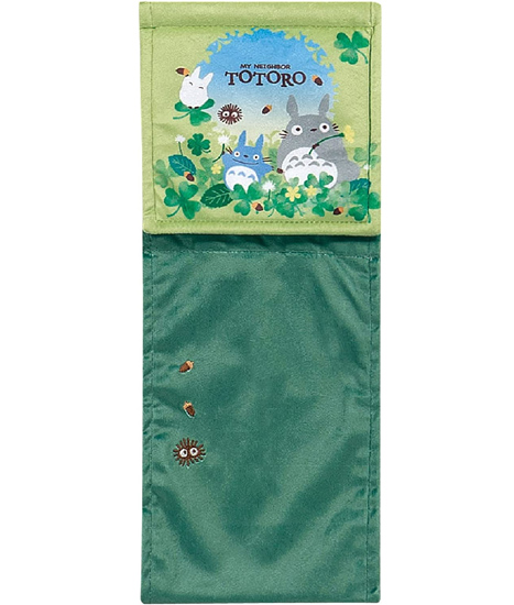 【新品】センコー　ペーパーホルダーカバー となりのトトロ あおぞらどんぐり　64132　グリーン