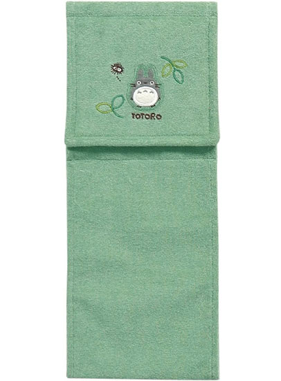 【新品】センコー　ペーパーホルダーカバー となりのトトロ もりのかぜ　77887　グリーン