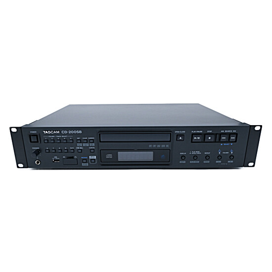 【新品】TASCAM　業務用CDプレーヤー　CD-200SB