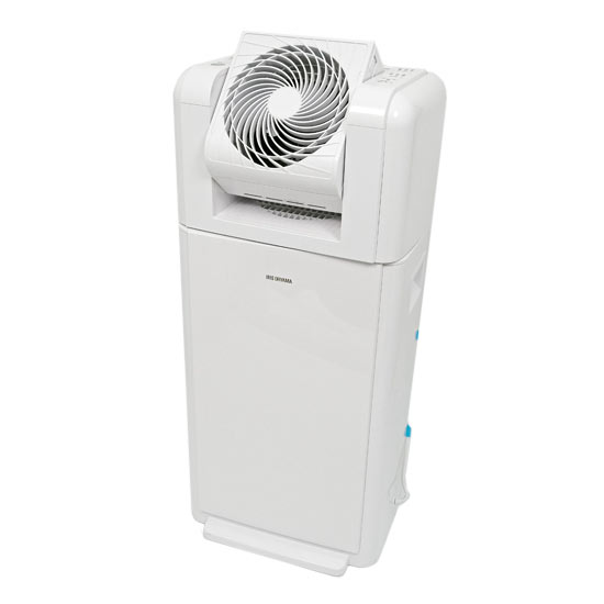 【新品】アイリスオーヤマ　サーキュレーター衣類乾燥除湿機　IJDC-N80-W　ホワイト