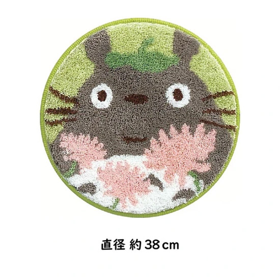 【新品】【新品(開封のみ)】 センコー　チェアマット となりのトトロ おはなやさん　91234　グリーン