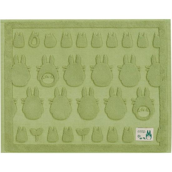 【新品】【新品(開封のみ)】 センコー　バスマット となりのトトロ トトロあつめ 約45×60cm　52143　グリーン