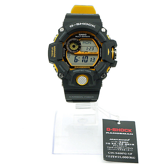 【新品】CASIO　腕時計 G-SHOCK マスター オブ G レンジマン　GW-9400YJ-1JF