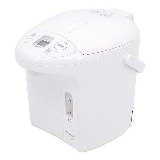 【新品】Panasonic　マイコン沸騰ジャーポット 2.2L　NC-BJ225-W　ホワイト