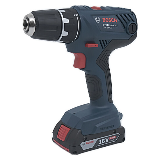 【新品】【新品(開封のみ)】 BOSCH　コードレスドライバードリル　GSR18V-21