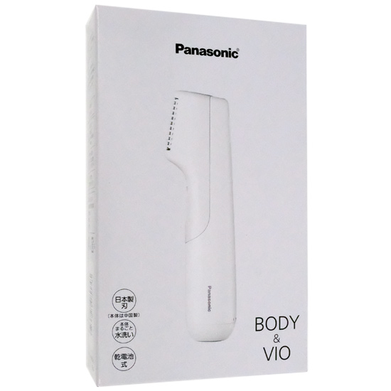 【新品】Panasonic　ボディトリマー ER-GK21-W　白