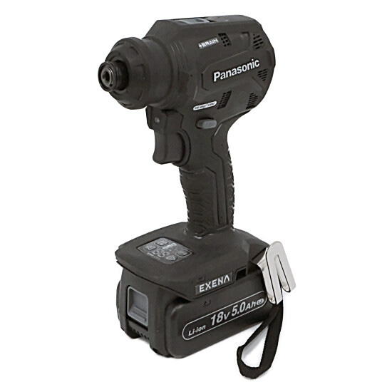 【新品】Panasonic　充電ドリルドライバー　EZ1DD2J18D-B　黒