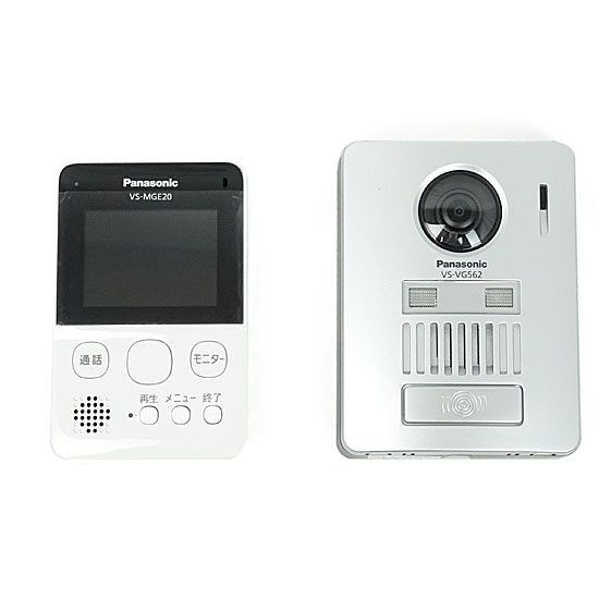 【新品】【新品訳あり(箱きず・やぶれ)】 Panasonic　ワイヤレステレビドアホン　VS-SGE20LA