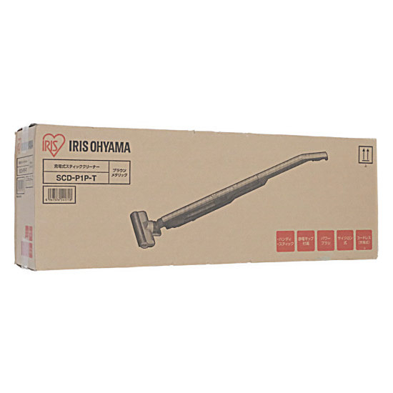 【新品】IRIS OHYAMA　充電式スティッククリーナー　SCD-P1P-T