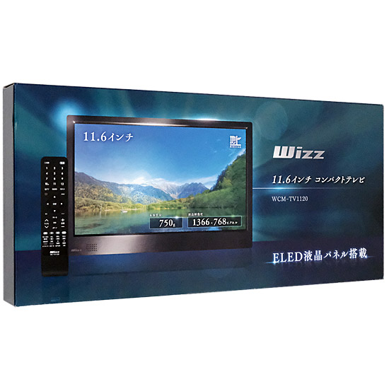 【新品】ダイニチ電子　11.6V型 コンパクトテレビ Wizz　WCM-TV1120