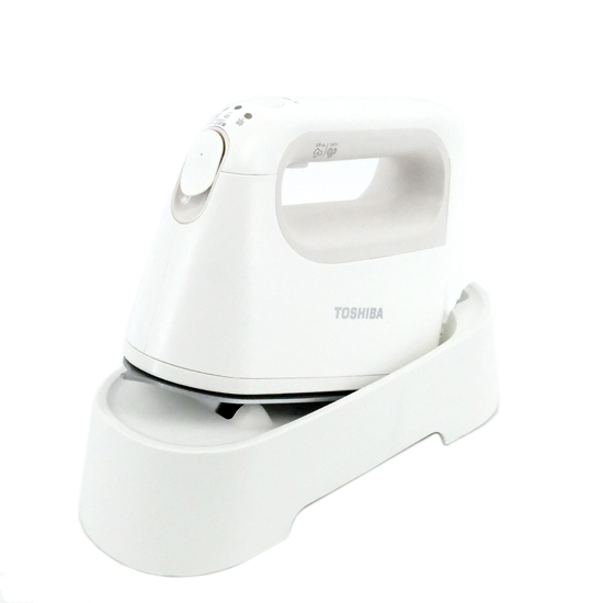 【新品】TOSHIBA　コードレス衣類スチーマー La・Coo S　TAS-X7(W)　ホワイト