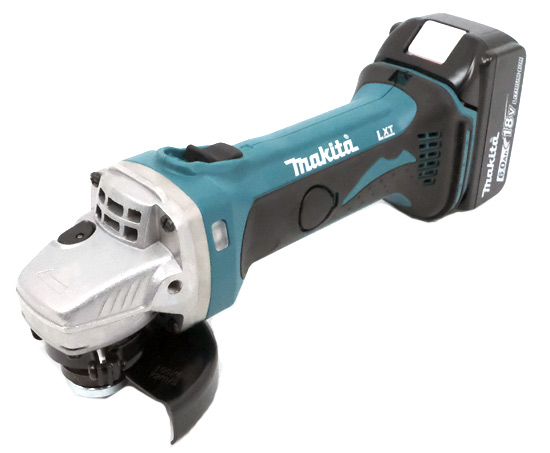 【新品】【新品訳あり】 マキタ　充電式ディスクグラインダー　GA402DRG　カバーなし