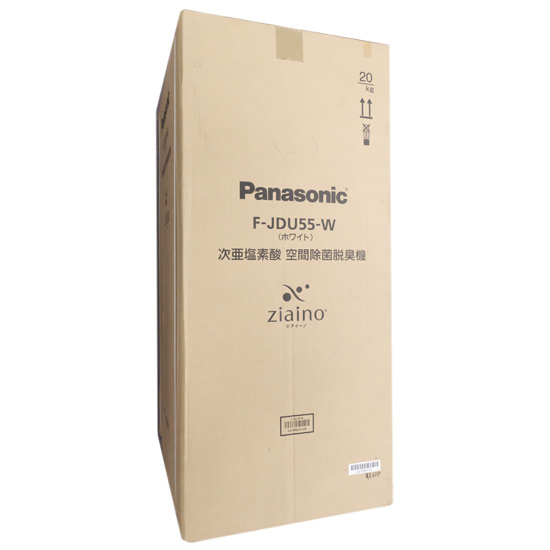 【新品】Panasonic　次亜塩素酸 空間除菌脱臭機 ジアイーノ　F-JDU55-W　ホワイト
