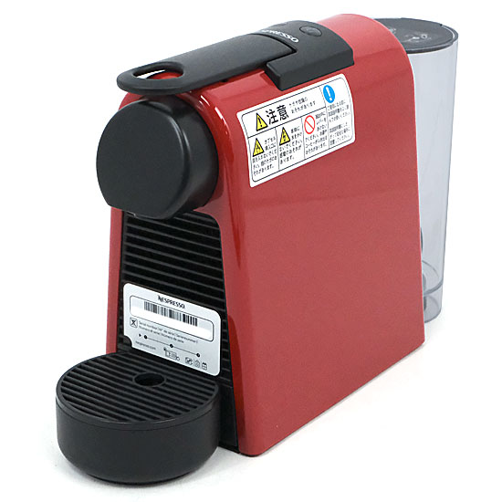 【新品】ネスプレッソ　カプセル式コーヒーメーカー エッセンサ ミニ　D30RE　ルビーレッド