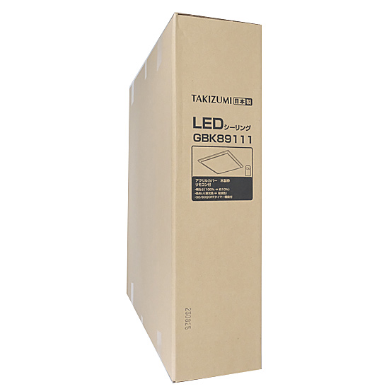 【新品】瀧住電機工業　LED和風シーリングライト 〜8畳用 調光調色タイプ　GBK89111