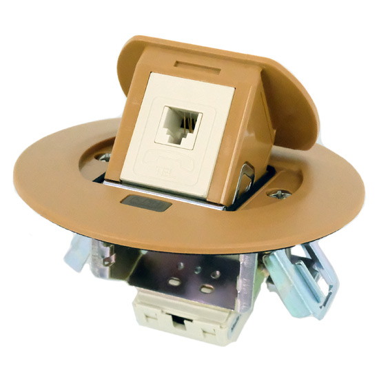 【新品】Panasonic　住宅用F型アップコン丸型 モジュラ バーチ 6極4心　DU2103AK