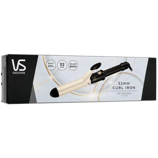 【新品】VIDAL SASSOON　カールアイロン　VSI-3213/KJ