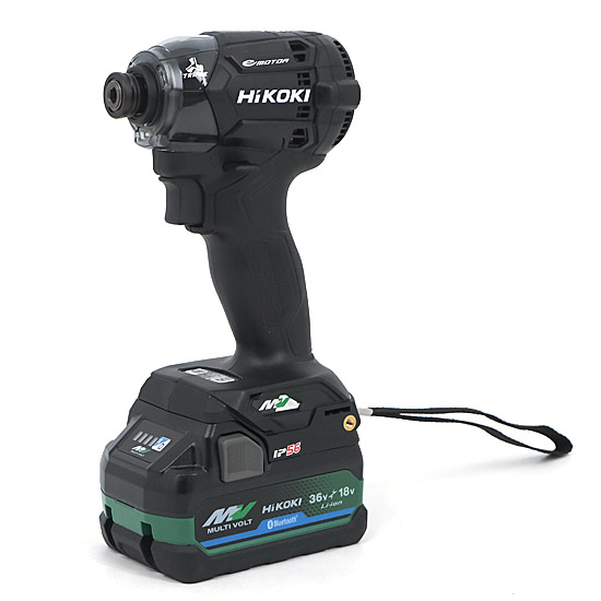 【新品】HiKOKI　インパクトドライバー　WH36DC(2XPBSZ)　ストロングブラック