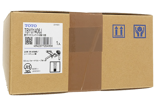【新品】TOTO　壁付サーモスタット混合水栓　TBY01406J