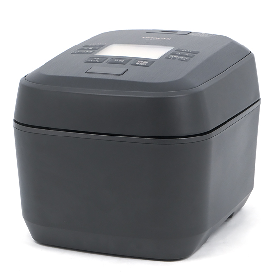 【新品】日立　圧力&スチームIHジャー炊飯器 沸騰鉄釜 ふっくら御膳 5.5合　RZ-W100GM(K)　漆黒