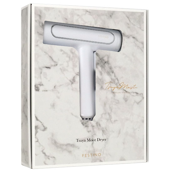 【新品】シンプルマインド　ツヤモイストドライヤー FESTINO　SMHB-029-WH　ホワイト