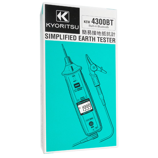 【新品】共立電気計器　デジタル簡易接地抵抗計　KEW4300BT