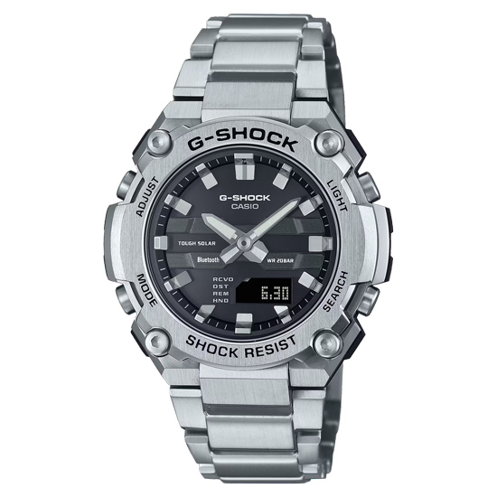【新品】CASIO　腕時計 G-SHOCK G-STEEL　GST-B600D-1AJF