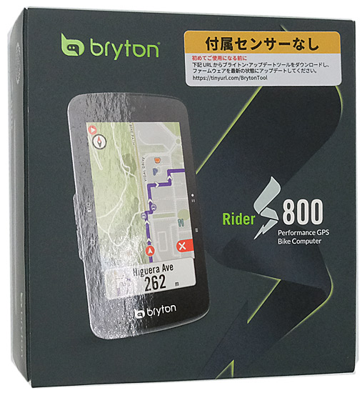 【新品】bryton　GPSサイクルコンピューター　Rider S800 E
