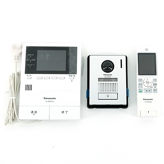 【新品】【新品訳あり(箱きず・やぶれ)】 Panasonic　どこでもドアホン ワイヤレスモニター付きテレビドアホン　VL-SWE310KFA