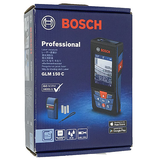 【新品】【新品(開封のみ)】 BOSCH　レーザー距離計　GLM150C
