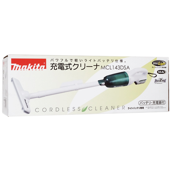 【新品】【新品訳あり(箱きず・やぶれ)】 マキタ　充電式クリーナー　MCL143DSA