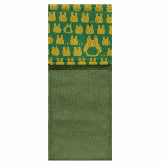 【新品】センコー　ニット生地のペーパーホルダーカバー となりのトトロ トトロニット　65730　グリーン