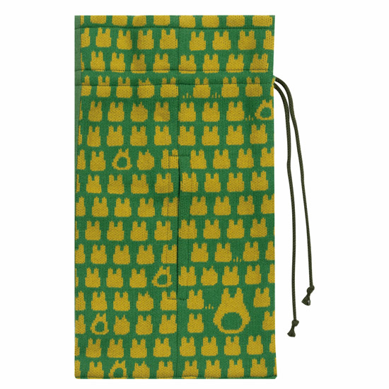 【新品】センコー　ニット生地のティッシュケース となりのトトロ トトロニット　65732　グリーン