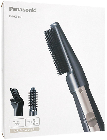 【新品】Panasonic　くるくるドライヤー イオニティ EH-KE4M-K　ブラック