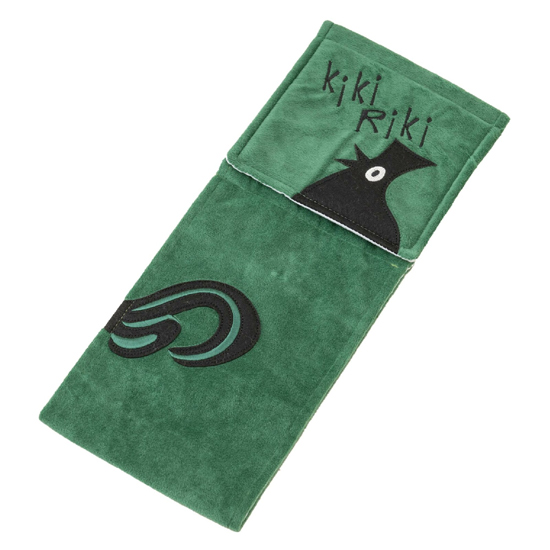 【新品】センコー　ペーパーホルダーカバー ホコモモラ　62358　キキリキー/グリーン