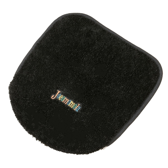 【新品】【新品(開封のみ)】 センコー　トイレ 兼用ふたカバー 普通便座&温水洗浄・暖房便座兼用　17722　アニマル/ブラック