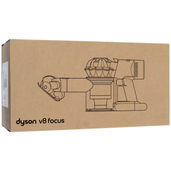 【新品】【新品(開封のみ)】 Dyson　充電式ハンディクリーナー V8 Focus Clean　HH15　シルバー/シルバー