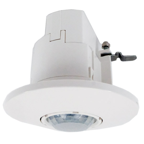 【新品】【新品(開封のみ)】 TOSHIBA　人感スイッチ天井取付形子器広角　WDG88716